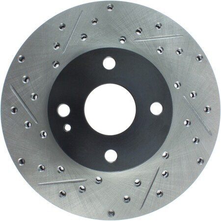 Centric Parts Sport Drilled/Slotted Brake Rotor, 127.45040R 127.45040R